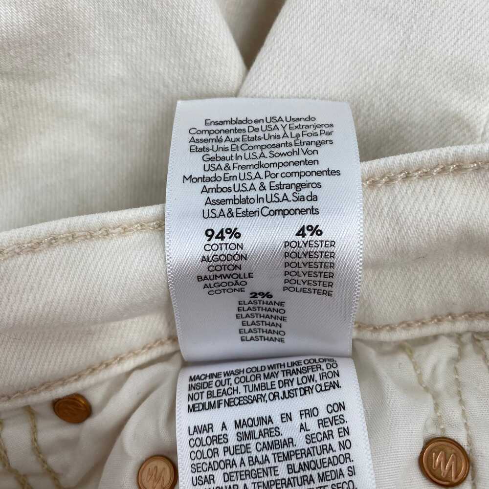MOTHER Cream Insider Crop Step Fray Jeans | Women’s Regular 25 - Picture 4 of 11